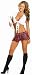 Sexy Naughty Catholic Schoolgirl Skimpy Red Plaid Skirt School Girl Outfit Costume White Tie Top
