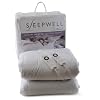 Sleepwell Luxury 100 Percent Cotton Heated Duvet with Intelliheat Technology Double and Dual Control