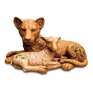 Lion and Lamb Peace Ayyam-i-Ha Decoration