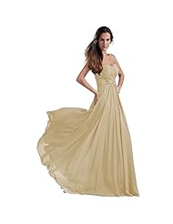 Lace-Up Chiffon Sweetheart Evening Dress/Prom Dress/Wedding Dress 