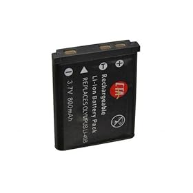 Olympus Li 40B Rechargeable Batt Fits Olympus Cameras 2YR Warr by Delkin