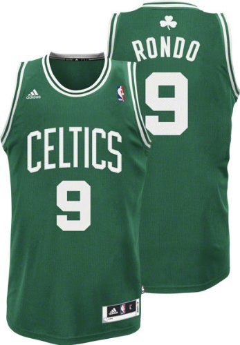 NBA Youth Boston Celtics Rajon Rondo Swingman Road Jersey - R28E2Ccx (Green, Small)