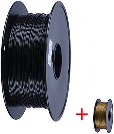 FUNFLAG 3D Printer Filament PLA 1 kg Plastic Spool-BLACK