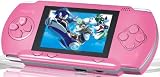 PINK 2.8" LCD Portable Game Console With AV-Out And Built-In Games, Game Disk Included - Best Gift for Kids
