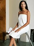 Royal Resort Collection: Luxury Ladys Wrap - Terry Velour Bath / Spa / Body Wrap with Elegant Pocket, 100% Turkish Cotton, Color: Pure White, Size: UNIVERSAL