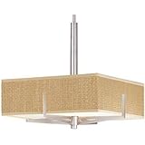 ET2 Lighting E95445-101SN Elements 3-Light Pendant Brushed Nickel/Pewter