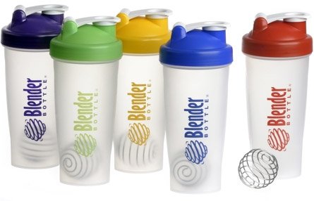 Blender Bottle W/Wire Ball-Large 28 Oz. Colors Vary