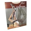 Leg Avenue Fishnet Thigh Hi Pantyhose with Lace Top Nude