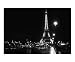 The Eiffel Tower-2 Black&White Architecture Photographic Poster Print by Harold E. McCray, 20x16
