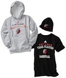 NBA Youth Portland Trail Blazers Cap, Hoody & Tee, 3-Pack Set - R28E48Tb (Multi, Large)