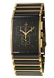 Rado Men's R20851162 Integral Black Ceramic and PVD Bracelet Watch by Rado