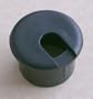 1" Black Desk Grommet (1 pc.)