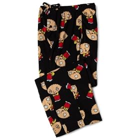 Buy Briefly Stated Mens Family Guy - Stewie: Bow To Me Fleece Pant by Briefly Stated