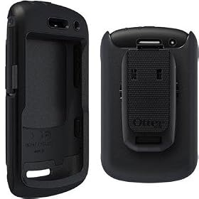 OtterBox Defender Series Hybrid Case and Holster for BlackBerry 9350/9360 Curve - Black: Cell Phones &amp; Accessories