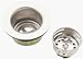 Plumb Pak/Keeney Mfg. 878PC Jr. Duo Bar Sink Strainer Stainless Steel