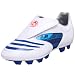 Adidas Little Kid/big Kid F3.8 Trx Fg Soccer Cleat,white/blue/infrared,2 M Us Little Kid