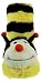 Capelli New York "Honeycomb Bee" Bunny Faux Fur Boot With 3-D Parts Ladies Indoor Slipper