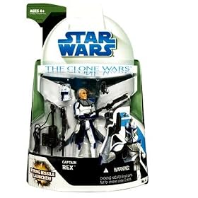 Captain Rex with Firing Missile Launcher - Star Wars: The Clone Wars