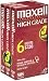 Maxell Video VHS HGX T120 (3-Pack)