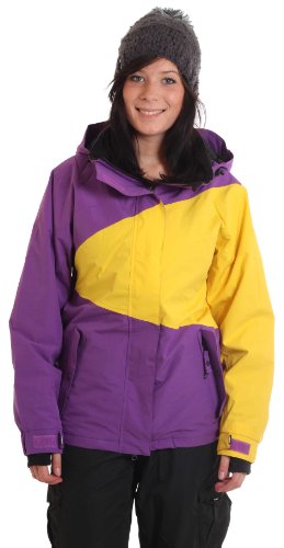 LIGHT Damen Snowboardjacke Zelda, purple/yellow, XL, FA774-10_377 Preisvergleich