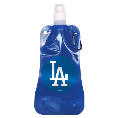 MLB Los Angeles Dodgers Foldable Water Bottle-Pack of 2, Blue at Amazon.com