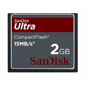 SanDisk Ultra Compact Flash 2GB Card (SDCFH-002G-A11) (Retail Package) by 