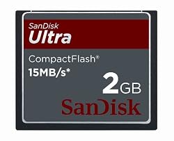 SanDisk Ultra Compact Flash 2GB Card (SDCFH-002G-A11) (Retail Package)