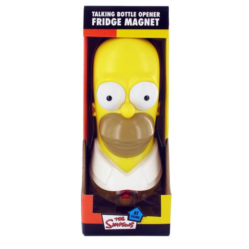 Imagen 2 de Wesco WES32004 - Talking 3D, magnético FlaschenÃ ¶ abridor Homer