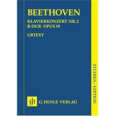Konzert Nr. 2 B-Dur op. 19 f�r Klavier und Orchester; Studien-Edition