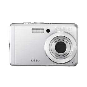 Samsung Digimax L830 8.1MP Digital Camera with 3x Optical Zoom (Silver)