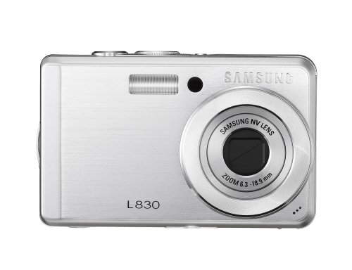 41mtWNKeCeL Samsung Digimax L830 8.1MP Digital Camera with 3x Optical Zoom (Silver)