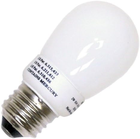 Litetronics MicroBrite MB-201 - 2 Watt CCFL Light Bulb - Compact Fluorescent - Min Start. Temp. - 20 Deg. - - 11 W Equal - 2700K Warm White - 82 CRI - 40 Lumens per Watt - 2 Year Warranty