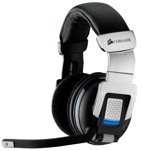 Corsair Vengeance 2000 Wireless 7.1 Gaming Headset (105dB) schwarz/silber Corsair Vengeance 2000 Wireless 7.1 Gaming Headset (105dB) schwarz/silber