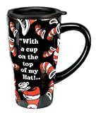 Dr Seuss Cat in the Hat Travel Mug New Gift