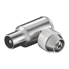 Koaxial Winkel Stecker 9,5 mm Metallausf�hrung CS 1005