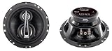 Lanzar MX63 6.5'' 200 Watts 3 Way Coaxial Speakers