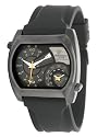 Longboard - 6024722 - Montre Homme - Quartz Analogique - Multifonctions - Bracelet en Caoutchouc Noir