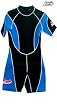 Shorty Female Blue/black Wetsuit Size Xl, 3mm #9814