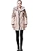: Miya Women's Thickened Hooded Down Jacket For Women Overcoat Long Womens Winter Coats White
