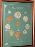 Framed 1949 Coin Year Gift Set (60th Birthday Present or Diamond Wedding Anniversary)