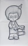 Sony PSP (Kid w/ Afro) Video Games Poster - 27x40