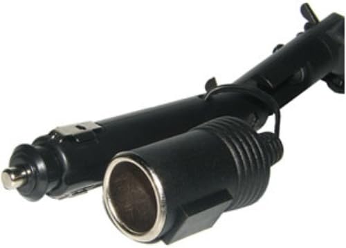 Amzer Lighter Socket Mount with Power Dongle for iPhone 1G and 3G/3GS - Black