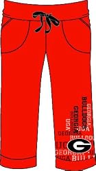 Georgia - Flocked Pants