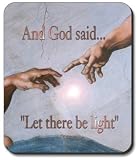 Michelangelo: God - Mouse Pad