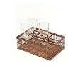 Rattan Twig Carry-All Caddy for Bottles and Glasses