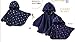 Gaorui Baby Kids Toddler Double-side Wear Hooded Cape Cloak Poncho Hoodie Coat