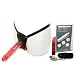 Doc Johnson Pink Jelly Dildo 7 Inch Dong and Black Leather Strap On Harness Adult Sex Toy Kit