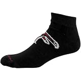 Reebok Atlanta Falcons Black Jacquard Logo Ankle Socks