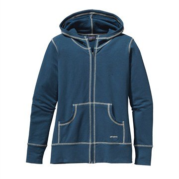 Patagonia Damen Jacke Long Draw Hoody, deep space, XL, 26675