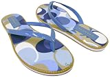 COACH DORRA SIGNATURE FLIP FLOPS FLAT SANDALS SHOE NEW